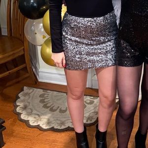 Sanctuary Sequin Mini Skirt